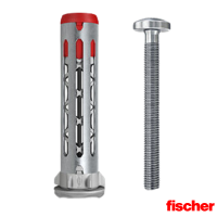 Cheville à Expansion Bi-Matière Fischer DuoHM avec Vis TC 4 x 55 (Torx)