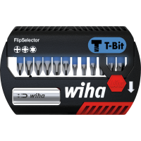 Coffret Flipselector 12 Embouts T en Longueur 25 MM (PH-PZ-TX) + 1 Porte-Embout Magnétique