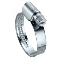 Collier de Serrage 40/60 Largeur Bande 9 Inox A2 DIN 3017