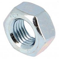 Écrou Hu M3 Pas 35 Acier Zingué Blanc DIN 934