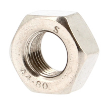 Écrou Hu M10 Pas 100 Inox A4 DIN 934