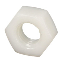 Écrou Hu M3 Nylon PA6-6 Naturel
