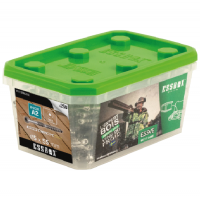 ESSBOX de 250 VBA ESSDECK Max Tête Cylindrique Crantée TX20 5X55 Inox A2 6 Plots
