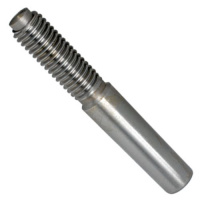 Goupille Conique Filetée h10 10X50 Acier Non Trempé DIN 7977