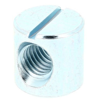 Plot Relieur Cylindrique Fendu M8X15X15 Acier Zingué