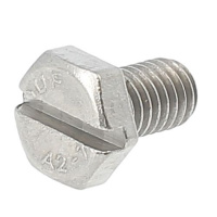 TH Fendue M6X16 Inox A2 Filetage Total DIN 933 SZ