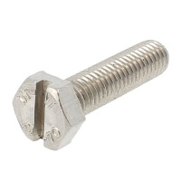 TH Fendue M4X12 Inox A4 Filetage Total DIN 933 SZ