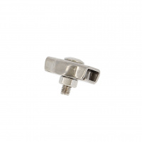 Serre Câble Plat Simple Ø 6 Inox A4