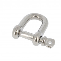 Manille Droite Forgée M10 Inox A4