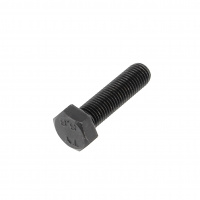 TH M10X80 Pas 100 Acier 8.8 Noir Filetage Total DIN 961