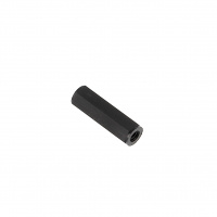 Entretoise Hexagonale M4X30 Femelle/Femelle Nylon PA6-6 Noir