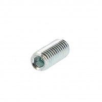 STHC Pointeau M8X40 Acier 45H Zingué Blanc DIN 914