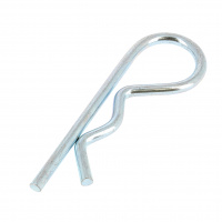 Goupille Béta Simple Ø 7 Acier Zingué Blanc