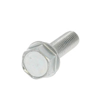Autorroscante CH con Collar Acero Galvanizado Blanco Din 7500D