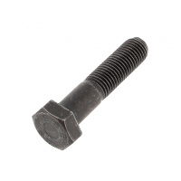 TH M12X50 Pas 150 Acier 8.8 Noir Filetage Partiel DIN 960