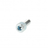 TCHC M8X40/40 Acier 8.8 Zingué Blanc Filetage Total DIN 912