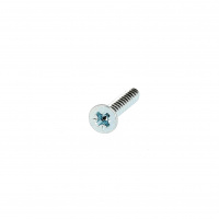 Vis Tôle TF Pozidriv 2.9X6.5 Acier Zingué Blanc DIN 7982C