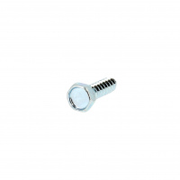 Vis Tôle TH 4.8X16 Acier Zingué Blanc DIN 7976C