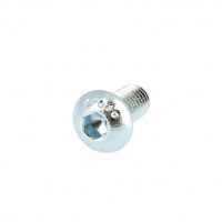 TBHC M8X40 Acier 10.9 Zingué Blanc ISO 7380