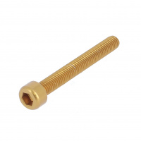 Blister de 5 TCHC M5X12 Alu P60 OA Or DIN 912
