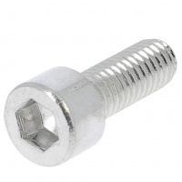 Blister de 5 TCHC M5X16 Alu P60 OA Argent Brillant DIN 912