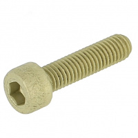 TCHC M8X40/40 Alu P60 OA Jaune DIN 912