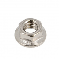 Écrou à Embase Crantée M8 Inox A4 DIN 6923