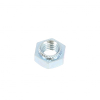 Tuerca para Engastar Hexagonal Acero Galvanizado Blanco