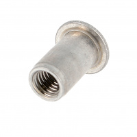 RIVKLE® Tête Plate Fut Cylinque Ouvert M3 Ep 0.25 à 2 Alu