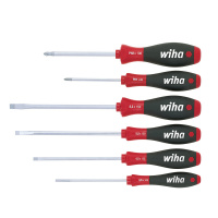 Juego de destornilladores para tornillos ranurados/ Phillips Mango SoftFinish - 6 piezas