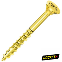VBA Rocket TF Pozidriv 4X40/22 Acier Zingué Bichromaté Filetage Partiel