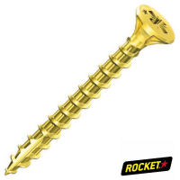 VBA Rocket TF Pozidriv 4X25 Acier Zingué Bichromaté Filetage Total