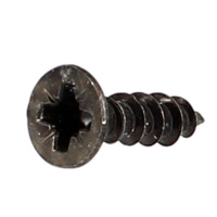 VBA TF Pozidriv 4X40 Acier Zingué Noir