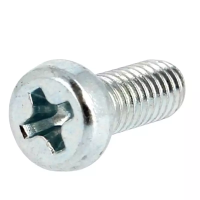 TCBL Réduite Phillips M3X25 Acier Zingué Blanc