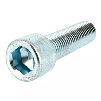 TCHC M14X40 Acier 10.9 Acier Zingué Blanc Filetage Total DIN 912