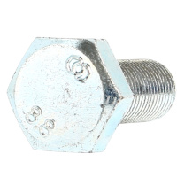 TH M8X20 Pas 100 Acier 8.8 Zingué Blanc Filetage Total DIN 961