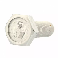 TH M8X40 Aluminium P60 OA Incolore Filetage Total DIN 933