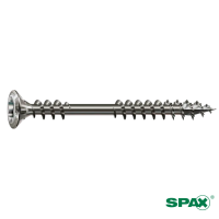 Vis pour Façade SPAX Double Filetage TFB T-STAR plus 4.5X60 Inox A2