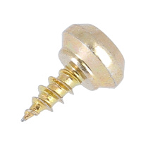 Vis Fixation de Pare-Closes 4.2X10.4X15.8 Acier Zingué Blanc Type1