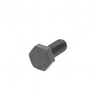 TH M10X25 Pas 125 Acier 10.9 Noir Filetage Total DIN 961