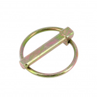 Goupille Clips pour Extrémité de Tube Ø 10 Acier Zingué Bichromaté