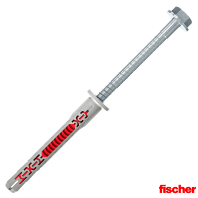 Cheville Rallongée Tous Matériaux Fischer DuoXpand 8x120 FUS Tête Hexagonale