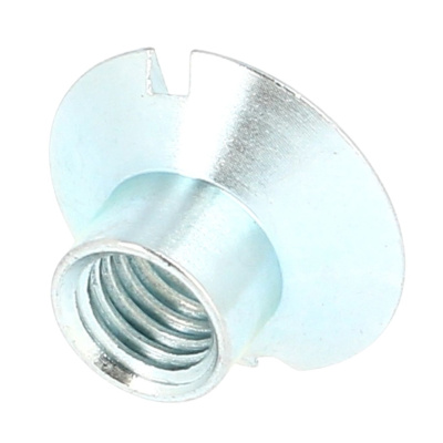 Écrou Conique TF 110° M4 Acier Zingué Blanc
