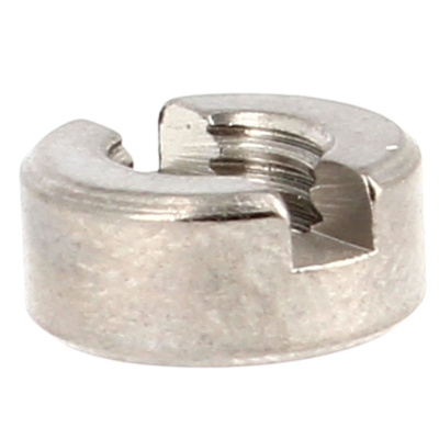 Écrou Cylindrique à Fente M8 Inox A1 DIN 546