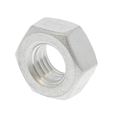 Écrou Hu M10 Aluminium P60 OA Incolore DIN 934