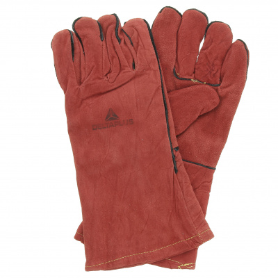 Paire de Gants de Soudure Rouge MMA