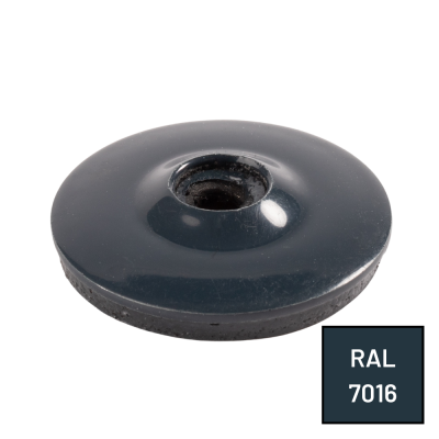 Rondelle Saturno EPDM Intégré Monobloc Laqué RAL 7016