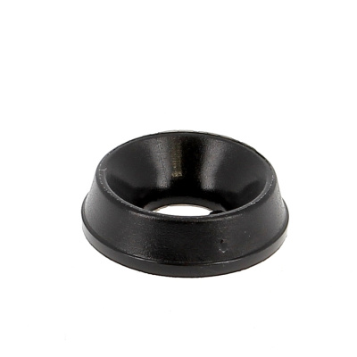Arandela Hueco Hexagonal Maciza Polyamida Negra NFE 27619