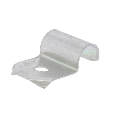 SUPPORT TUBE Ø 7 A RIVETER OU VISSER ACIER ZINC CRIII 052 544 000