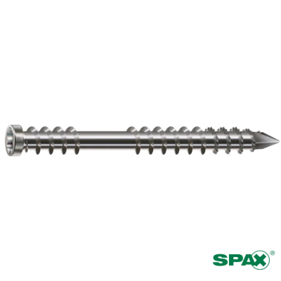 Vis de Terrasse SPAX Double Filetage TC T-STAR plus 5X60 Inox A2